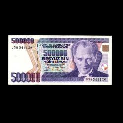 TÜRKİYE (2002) - 500.000 Lira (ÇÇT 8,0/10)