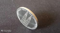 5 MARK 1980 KÖLN KATEDRALİ 100. YIL DÖNÜMÜ, ALMANYA