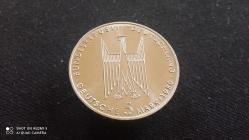 5 MARK 1980 KÖLN KATEDRALİ 100. YIL DÖNÜMÜ, ALMANYA