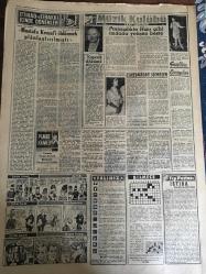 YENİ SABAH GAZETESİ 15 ŞUBAT 1960 YIL :22 SAYI :7528--4. İthal kotaları bugün açıklanıyor --Partiler bugün kü meclis toplantısına hazırlandı --İnönü seçim ilkbaharda dedi --Başvekil dün de nutkunu muhalefete hasretti --Orhan Birgit bugün dava açacak ---CHP Çağlayan Ocağının Açılışında Hadise Çıktı --Kıbrıs da ki askeri üsler için anlaşma ---Arabacılar Kongresi çok sakin geçti --Herkes Çalışıyor :Siyavuşgil --İstanbul Rehberi ---Demokratlar Konya da gövde gösterisi yaptılar ---Küba da 4000 asi yeniden  ayaklanmaya hazırlanıyor --Çıldıran köylü kaza kurşunu ile can  verdi --İran da zengin petrol damarı daha bulundu ---Beşiktaş D.Spor a puan kaptırdı :1-1--Altay -Kasımpaşa yenişemediler :1-1--Galatasaray beraberliği son dakika da temin etti :2-2--Karagümrük H.Tepeyi hezimete uğrattı :4-0--Beykoz ve Adalet puansız dönüyor --Levski ,D.Şafaka yı rahatça yendi :3-0--Arap lejyonunda 380 Alman var --Karşılaşmaya gidenlerden 3 kişi trafik kazasında öldü --Nasır Suriye de --