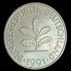 Almanya 1991 G 10 Pfennig