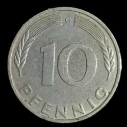 Almanya 1995 G 10 Pfennig