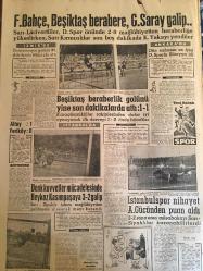 YENİ SABAH GAZETESİ 23 EKİM 1960 YIL :23 SAYI :7765--Bugün bütün yurt da nüfus sayımı yapılıyor --Kılıçlıoğlunu öldürmek isteyen polislerin  tevkifi talep edildi --50 Avukat dün adada sakıtlarda görüştü --Yunanistan B.Trakya da ki Türkler için teminat verdi --9 Subay hadisesi tekrar ele alındı --Bir Yunan  gazetesi 6-7 Eylül için ilk işareti Fatih R.Zorlu vermiştir diyor ---Seyirci Hasbi Bey :Siyavuşgil --İstanbul Rehberi ---Üç günlük çıkarma programı yedi saat içinde tamamlandı --Çiftçi borçlarının  faiz haddi yüzde beş indirilecek ---Tiyatro :Neler gördük ? Neler göreceğiz?--Fenerbahçe ,Beşiktaş berabere ,Galatasaray galip --Beşiktaş beraberlik golünü yine son dakikalarda atı :1-1--Denk kuvvetler mücadelesinde Beykoz Kasımpaşa ya 3-2 galip ---İstanbulspor nihayet A.Gücünden puan aldı ---