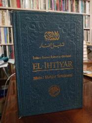 El- İhtiyar Metni El-Muhtar Tetrcümesi