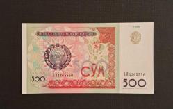 ÖZBEKİSTAN 500 SOM 1999 ÇİL