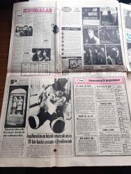 Günaydın Foto Haber 1 Gazetesi - 18 Aralık 1973 - 6 Arap Gerilla Pan Amerikan Uçağına Baskın Yaptı - Roma Havaalanı'nda Katliam 40 Ölü Var Fotoğraflar - İsmet İnönü Ağır Bir Kalp Krizi Geçirdi - Jim Maykıl Kırmızı Lekeler Foto Roman - karateci Kız Filiz Akın Fotoğraf - TRT Okuyucuların Tv'de Gördükleri - Kadın Şarkıcı Nuran Eren Aleyhte İfade Verince Kuzey Vargın Tahliye Edilmedi - Sümerbank Hazır Giyim Mağazası Açtı - Turizm Bakanlığı Fransız Afişçisine 180 Bin Liraya Bir Tek Afiş Yaptırdı Fotoğraf - Filtreli Harman Sigarası 50 Kuruş Ucuzlatıldı - Fatih'in Fedaisi Kara Murat Yazan Rahmi Muratoğlu Çizen Abdullah Turhan - Kalbimdeki Cehennem Foto Roman - Büyük Ralli 5 Kıtada Otomobil Yarışı Çizgi Roman - Pola Bana Söz Ver Çizgi Roman - Uzay Yolu Gezegenler Çarpışınca Çizgi Roman - Çelik Kanatlar Çizgi Roman - Fenerbahçe Beşiktaş Maçı Bitti Ama Dedikodusu Devam Ediyor - Fenerbahçe Teknik Direktörü Didi Sonuç Bizim İçin Normaldir - Beşiktaş Teknik Direktörü Metin Türel Açıklama