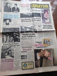 Günaydın Foto Haber 1 Gazetesi - 18 Aralık 1973 - 6 Arap Gerilla Pan Amerikan Uçağına Baskın Yaptı - Roma Havaalanı'nda Katliam 40 Ölü Var Fotoğraflar - İsmet İnönü Ağır Bir Kalp Krizi Geçirdi - Jim Maykıl Kırmızı Lekeler Foto Roman - karateci Kız Filiz Akın Fotoğraf - TRT Okuyucuların Tv'de Gördükleri - Kadın Şarkıcı Nuran Eren Aleyhte İfade Verince Kuzey Vargın Tahliye Edilmedi - Sümerbank Hazır Giyim Mağazası Açtı - Turizm Bakanlığı Fransız Afişçisine 180 Bin Liraya Bir Tek Afiş Yaptırdı Fotoğraf - Filtreli Harman Sigarası 50 Kuruş Ucuzlatıldı - Fatih'in Fedaisi Kara Murat Yazan Rahmi Muratoğlu Çizen Abdullah Turhan - Kalbimdeki Cehennem Foto Roman - Büyük Ralli 5 Kıtada Otomobil Yarışı Çizgi Roman - Pola Bana Söz Ver Çizgi Roman - Uzay Yolu Gezegenler Çarpışınca Çizgi Roman - Çelik Kanatlar Çizgi Roman - Fenerbahçe Beşiktaş Maçı Bitti Ama Dedikodusu Devam Ediyor - Fenerbahçe Teknik Direktörü Didi Sonuç Bizim İçin Normaldir - Beşiktaş Teknik Direktörü Metin Türel Açıklama