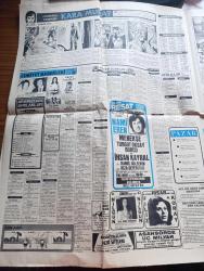 Günaydın Foto Haber 1 Gazetesi - 21 Aralık 1973 - Atlantik'te Facia - Golar Patricia Adındaki Dev İngiliz Gemisi Esrarengiz Bir Patlama Sonunda İkiye Bölünüp Battı 43 Kişi Kayboldu - İstanbul Beyoğlu Kadıköy Sineması Programı - Tarihte Bugün Padişahın Meclisi Fethi - Jim Maykıl Kırmızı Lekeler Foto Roman - TRT Tv'de Gördüklerimiz - Elektrik Tasarrufu İçin Televizyon Yayınları Kısaltılıyor - Amerikan Malları Fatih Çarşamba Pazarında Satılıyor - Medine'ye Geçen Hacı Adayları Yolda Bol Bol Alışveriş Yaptı - Profesör Hıfzı Timur İstanbul Üniversitesi Senatosu'nun Toplantısı Sırasında Öldü -  Fatih'in Fedaisi Kara Murat Yazan Rahmi Muratoğlu Çizen Abdullah Turhan - Club Reşat Taverna Reşadiye - Kalbimdeki Cehennem Foto Roman - Büyük Ralli 5 Kıtada Otomobil Yarışı Çizgi Roman - Pola Bana Söz Ver Çizgi Roman - Uzay Yolu Gezegenler Çarpışınca Çizgi Roman - Sabri Kiraz Göztepe Fenerbahçe'yi Durduramaz Dedi - Filiz Akın Hem Hakim Hem Mahkum Oldu Fotoğraf - Çizgili Çoraplar Seksi Gösteriyor