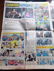 Günaydın Foto Haber 1 Gazetesi - 21 Aralık 1973 - Atlantik'te Facia - Golar Patricia Adındaki Dev İngiliz Gemisi Esrarengiz Bir Patlama Sonunda İkiye Bölünüp Battı 43 Kişi Kayboldu - İstanbul Beyoğlu Kadıköy Sineması Programı - Tarihte Bugün Padişahın Meclisi Fethi - Jim Maykıl Kırmızı Lekeler Foto Roman - TRT Tv'de Gördüklerimiz - Elektrik Tasarrufu İçin Televizyon Yayınları Kısaltılıyor - Amerikan Malları Fatih Çarşamba Pazarında Satılıyor - Medine'ye Geçen Hacı Adayları Yolda Bol Bol Alışveriş Yaptı - Profesör Hıfzı Timur İstanbul Üniversitesi Senatosu'nun Toplantısı Sırasında Öldü -  Fatih'in Fedaisi Kara Murat Yazan Rahmi Muratoğlu Çizen Abdullah Turhan - Club Reşat Taverna Reşadiye - Kalbimdeki Cehennem Foto Roman - Büyük Ralli 5 Kıtada Otomobil Yarışı Çizgi Roman - Pola Bana Söz Ver Çizgi Roman - Uzay Yolu Gezegenler Çarpışınca Çizgi Roman - Sabri Kiraz Göztepe Fenerbahçe'yi Durduramaz Dedi - Filiz Akın Hem Hakim Hem Mahkum Oldu Fotoğraf - Çizgili Çoraplar Seksi Gösteriyor