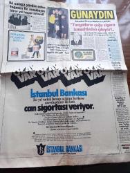 Günaydın Gazetesi - 14 Aralık 1973 - Bu Ne Pahalılık - Kocası Vedat Dalokay Belediye Başkanı Olduktan Sonra İlk Defa Ankara Hal'ine Giden Ayça Dalokay Fiyatları Şaştı Kaldı Fotoğraf - Yalancı Şahitliğin Sonu - Türk Hacıları Cidde'de - İstanbul Beyoğlu Kadıköy Sineması Programı - Jim Maykıl Kırmızı Lekeler - Tarihte Bugün Merzifonlu'nun Belgrad'da İdamı - Çin Falı - TRT Tv'de Gördüklerimiz - Kıymet Unutma Son Türküyü Söylerken - Turgut Boralı Ve Suna Keskin Ağustos Böceği Adlı Oyunun Bir Sahnesinde Fotoğraf - Adana Yeni Belediye Başkanı Ege Bagatur Bana Midesiyle Bağlı Olanlara Güle Güle Dedi - Fatih'in Fedaisi Kara Murat Yazan Rahmi Muratoğlu Çizen Abdullah Turhan - Kalbimdeki Cehennem Foto Roman - Fenerbahçe Beşiktaş Maçı Öncesi Didi'nin Açıklaması - Büyük Ralli 5 Kıtada Otomobil Yarışı Çizgi Roman - Pola Bana Söz Ver Çizgi Roman - On Milyon Lira Değerindeki Futbolcu Sandro Mazzola - BBC Muhammed Ali Clay'e Uluslararası Spor Ödülü Verdi - Vakko Kravatları
