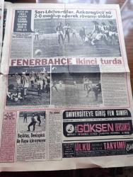 Günaydın Foto Haber 1 Gazetesi - 13 Aralık 1973 - Osman Kibar Karaoğlan Bülent Ecevit Başbakanlığa Değil Ama Belediye Başkanlığı Makamına Oturdu Dedi - Coşkun Sapmaz'ın Mahkemeye Verdiği Dilekçe Eşim Ajda Pekkan'dan Neden Boşanmak İstiyorum- Tuborg Hacılar İçin Alkolsüz Bira Yaptı - Hacettepe Üniversitesinde Yapılan Bir Ankete Göre Türk Erkekleri En Çok Kadınların Göğüslerine Ve Bacaklarına Bakıyor - Jim Maykıl Kırmızı Lekeler Foto Roman - TRT Tv'de Gördüklerimiz - Fatih'in Fedaisi Kara Murat Yazan Rahmi Muratoğlu Çizen Abdullah Turhan - Elektrik Tasarrufu İçin Türkiye Geceleri Karanlığa Gömülecek - Kalbimdeki Cehennem Foto Roman - Büyük Ralli 5 Kıtada Otomobil Yarışı Çizgi Roman - Pola Bana Söz Ver Çizgi Roman - Uzay Yolu Hayalet Gezegen Çizgi Roman - Fenerbahçe Türkiye Kupasında İkinci Turda - Osman Arpacıoğlu Ve Cemil Turan Pozisyonları Hovardaca Harcadı - Singapurda Yaşayan 2 Türk Taci Tınmaz Ve Avram Toranto Milyoner Oldu - Nathalie Wood İle Robert Wagner'in Çocuk Sahibi Olmaları