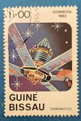 Gine-Bissau Pulu - Gine-Bissaua Stamp - Postadan Geçmiş Pul Filateli - Damgalı - Uydu Temalı Pul , 1.00 PARA - YABANCI PULLAR-NOSTALJİK DOĞUM GÜNÜ HEDİYESİ