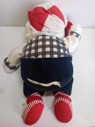 Ayı Teddy Beyzbol Toplu Şapkalı Peluş Oyuncak 45 cm