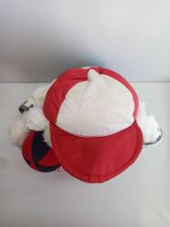 Ayı Teddy Beyzbol Toplu Şapkalı Peluş Oyuncak 45 cm