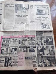 Günaydın Gazetesi - 18 Ocak 1974 - Annesi Bülent Ecevit'e Seslendi Pahalılık Canımıza Tak Dedi Oğlum - Erkekler Karlı Havada Denize Girer de Kadınlar Giremez Mi - Melek Görgün Soğuk Su Vücudu Diri Tutuyor Dedi Fotoğraf - Cevdet Sunay Bir Oda Ve Bir Sekreter İstedi - İstanbul Beyoğlu Kadıköy Sinema Programı - Jim Maykıl Cehennemden Dönen Kız Foto Roman - Çin Falı - TRT Tv'de Gördüklerimiz - İtalya'da Boşanmanın Tekrar Yasaklanması İçin Halk Oylaması Yapılacak - Hayatlarında İlk Defa Film Seyreden Mardinli Köylüler Şaşırıp Kaldı - Türk İş Genel Başkanı Seyfi Demirsoy Toprağa Veriliyor - Fatih'in Fedaisi Kara Murat Yazan Rahmi Muratoğlu Çizen Abdullah Turhan - İstanbullu Berber Serkis Mamikon Hollandalıların Gözbebeği Oldu - Kalbimdeki Cehennem Foto Roman - Pola Bana Söz Ver Çizgi Roman - Uzay Yolu Gezegenler Çarpışınca Çizgi Roman - Büyük Ralli 5 Kıtada Otomobil Yarışı Çizgi Roman - Çelik Kanatlar Çizgi Roman - Almanların Gol Makinesi Müller Gol Kralı Yine Ben Olacağım - Cemil Turan