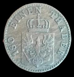 Almanya 1854 A Prusya Krallığı 2 Pfennig
