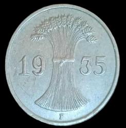 Almanya 1935 F 1 Pfennig