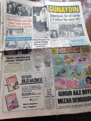 Günaydın Foto Haber 1 Gazetesi - 12 Ocak 1974 - Bülent Ecevit Görev Bize Verilirse Hükümeti Kurmaya Hazırız Dedi - Türkiye Boks Şampiyonasında Yenilen De Yenen De Kan İçinde Kaldı - Almanya'da Afyonlu Müzeyyen Kaya Ormanda Boğularak Öldürüldü - Gümrükteki Hurda Otomobil 48 Bin Liraya Satıldı - Jim Maykıl Cehennemden Dönen Kız Foto Roman - Sex Show Galatasaray Olimpia Night Club - Ziraat Bankası İzmir Çiğli Şubesindeki Yolsuzluk 16 Milyon Liraya Yükseldi -  Sümerbank Bir Yıl İçinde 2,5 Milyar Lira Zarar Etti - Fatih'in Fedaisi Kara Murat Yazan Rahmi Muratoğlu Çizen Abdullah Turhan - Kalbimdeki Cehennem Foto Roman - Parti Diktatoryası Yazan Necati Zincirkıran - Darüşşafaka Sporda Hamleler Yapıyor - Pola Bana Söz Ver Çizgi Roman - Büyük Ralli 5 Kıtada Otomobil Yarışı Çizgi Roman - Uzay Yolu Gezegenler Çarpışıyor Çizgi Roman - Alf Ramsey'in Formsuz Dediği Moore Çamurda Kondisyon Çalışması Yapıyor - Fenerbahçe Batı Berlin'e Gitti - Beşiktaş Kulübü Genel Sekreteri Cengiz Kap - Sydne Rome