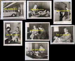 GÖNÜL YAZAR'IN LÜBNAN'LI TÜCCAR SEVGİLİSİ MARUF BEKTAŞ'IN (MAROUF BEKDACHE) ORİJİNAL 7'Lİ BÜYÜK BOY FOTOĞRAF SETİ - 24 x 18 cm EBADINDA 7 ADET FOTOĞRAF - 1966