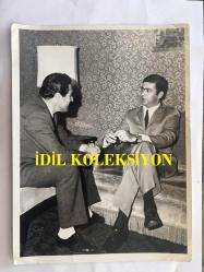 GÖNÜL YAZAR'IN LÜBNAN'LI TÜCCAR SEVGİLİSİ MARUF BEKTAŞ'IN (MAROUF BEKDACHE) ORİJİNAL 7'Lİ BÜYÜK BOY FOTOĞRAF SETİ - 24 x 18 cm EBADINDA 7 ADET FOTOĞRAF - 1966