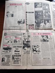 Günaydın Foto Haber 1 Gazetesi - 18 Şubat 1974 - Hilton'da Tanıştılar Bir Öpücüğe Beş Bin Lira -  Havacılarımız Amerika'da Satın Alacağımız Fantom Uçaklarında Eğitim Yapıyor - Dünyanın En İyi Savaş Uçakları - İzmitli Trafik Polisi Mustafa Sarı Ceza Kesmek İsterken Yediği Yumrukla Gözü Şişti - İstanbul Moda Festivali İçin Gelen Fransız Manken Kristin Ariel'in Ay-yıldızlı Şapkası Alkışlandı - Ajda Pekkan Bugün Seksek Dergisinde - İstanbul Beyoğlu Kadıköy Sinema Programı - Jim Maykıl Cehennemden Dönen Kız Foto Roman - Tarihte Bugün Islahat Hattı Hümayunu - Çin Falı -  Üç Eksikli Galatasaray Takımı Ankaragücü'nü 3 0 Mağlup Etti Fotoğraf - Adana Demirspor 0 Fenerbahçe 0 - Giresunspor 1 Beşiktaş 1 - Ziya Şengül Fotoğraf - Puan Cetveli - Toto Sonuçları - Vahşiler Arasında Bir Türk Röportaj Ertuğrul Akbay - Türk Müziğinin Prensi Ahmet Özhan Fotoğraf - Richard Burton Sofia Loren İnsanı Tecavüze Davet Eden Bir Güzelliğe Sahip Dedi