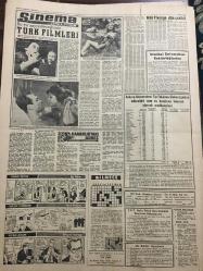 YENİ SABAH GAZETESİ 8 EKİM 1960 YIL :23 SAYI :7750--Duruşmalar cuma günü saat 9.30 da başlıyor ---Sarper ,Kruşçef in bize yardım teklifini açıkladı ---Eski binalar ölçülerek kiraları tespit edilecek ---Grev mevzuunun süratle halledilmesi isteniyor --Şehrimizde dün de tevkifler yapıldı --İstanbul Rehberi --Köylüler askerde ziraat eğitimine tabi tutulacak --Üniversiteler arası kurul dün toplandı --Sinema :Türk Filmleri : Sensiz Yıllar ,Yaralı Ceylan ,Orman Çiçeği ,Gecelerin Ötesi ---F.Gökay istifa etti --Türkiye de amatör bir sporcu yoktur --Beşiktaş ,Demirspor ile prestij için oynuyor --Yüzmede dün tek iyi derece  fikirci :1.01.8--Sabıkların Yassıada da ki hayatına dair bir film dün  basına gösterildi --