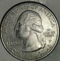 AMERİKA 2015 P    ÇEYREK DOLAR  25 CENT  BLUE RIDGE PARKWAY