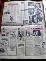 Günaydın Foto Haber 1 Gazetesi - 6 Şubat 1974 - Dışişleri Bakanı Turan Güneş Ney Taksimi Yaptı - Bakırköy Akıl Hastanesi'nden Kaçan Asiye'ye İki Gün İki Gece Bir Eve Kapatıp Tecavüz Ettiler - Tarihte Bugün Babıali'nin 9. Yarışı - Jim Maykıl Cehennemden Dönen Kız Foto Roman -   Beyoğlu Kadıköy Sinema Programı - Günün Olayında Konuşan Bülent Ecevit - Bugünkü TV Programı - Balıkçılar Şimdi De Trol Ağı İle Mersin Balığının Kökünü Kazıyor - Şarkıcı Fatoş Hacıbekir Grevcilerine Akide Şekeri Dağıtarak Moral Verdi - Pendik Palmiye Gazinosu - Lido Her Akşam İftiharla Sunar Bülent Oral Ve Saz Arkadaşları - Fatih'in Fedaisi Kara Murat Yazan Rahmi Muratoğlu Çizen Abdullah Turhan - İsmet İnönü İçin Okutulan Mevlide Ailenin Çok Yakınları Çağrıldı - 1974 Dünya Kupası Tehlikede - İsrail Ajanları Tehdit Savuruyor Münih Olimpiyatlarının Acısını Çıkaracağız - İşte Topun Ağzındaki Müslümanlar Takımı Zaire - Komançi Çizgi Roman - Petrol Körfezinin İncileri Röportaj Erdoğan Arıpınar - Metin Türel