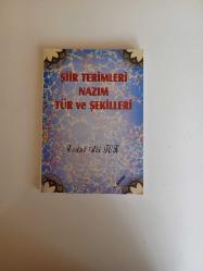 Şiir Terimleri Nazım ve Tür Şekilleri (İmzalı)