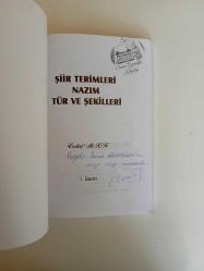 Şiir Terimleri Nazım ve Tür Şekilleri (İmzalı)