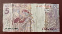 Brezilya 5 Real 2010