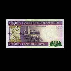MORİTANYA (2015)  - 100 Ouguiya (ÇİL 10/10)