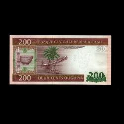 MORİTANYA (2013)  - 200 Ouguiya (ÇİL 10/10)