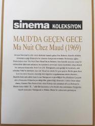 Sine-poster (A4 ebadında lamine kaplı) / F. Fabian & J.L. Trintignant - Ma Nuit Chez Maud - Maud'da Geçen Gece - 1969