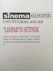 Sine-poster (A4 ebadında lamine kaplı) / C. Cardinale & Alain Delon & L.Visconti - Leopar - 1963
