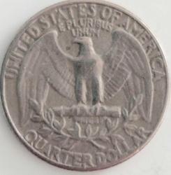 AMERİKA ¼ Dolar, 1967 ÇÇT+ (George Washington)
