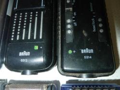 BRAUN SAKAL TRAŞ MAKİNESİ LOTU ELEKLİ SİSTEM BIÇAKLI 7 ADET HEPSİ ARIZALI ÇALIŞMIYOR YEDEK PARÇALIK VEYA TAMİRLİK