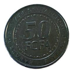 Merkezi Afrika 50 Frank 2006