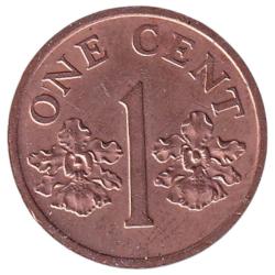 Singapur 1 Cent 1994 ÇİL