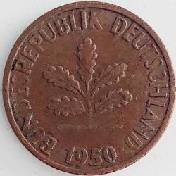 ALMANYA 1 Fenik, 1950 ÇÇT 
