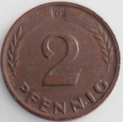 ALMANYA  2 Fenik, 1962 ÇÇT+ 