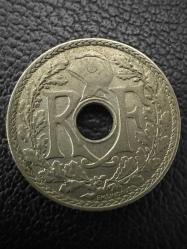 Fransa 10 Centimes 1937 Alüminyum/Bronz ÇÇT