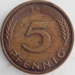 ALMANYA 5 Fenik, 1982 ÇÇT+ 