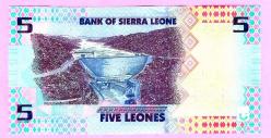 Sierra Leone 5 Leones 2022 P-36 UNC ÇİL