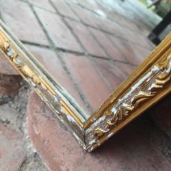 Eski Ayna  Altın Çerçeveli