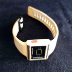 VINTAGE Koleksiyonluk CASIO LDF-10 Beyaz Renk Dijital Kol Saati