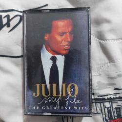 Julio iglesias kaset the greatest hits my life 2 kaset