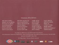 SİNEMA TARİHİ -   ABDÜLHAMİT DÜŞERKEN  FİLMİ  GALA DAVETİYESİ - 2003