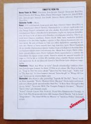 TİBET'TE YEDİ YIL / Seven years tıbet * Brad Pitt ~ [ SİNEMA KARTI ]