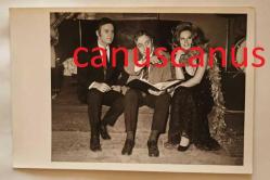 ORHAN AKSOY HÜLYA KOÇYİĞİT EDİZ HUN Yeşilçam Set Fotoğrafı